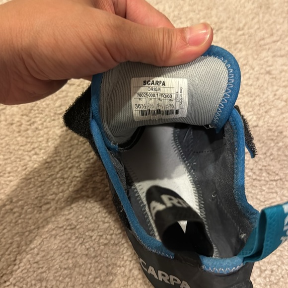 Scarpa origin climbing shoes made in Italy leather almost new - Picture 6 of 6